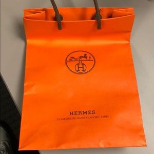 Hermès shopping bag